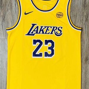 Lebron James Jersey YELLOW